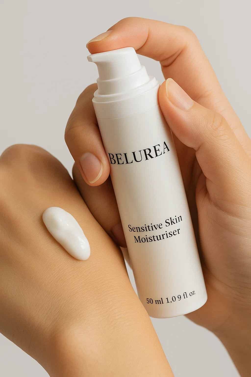Belurea Sensitive Skin Moisturiser – Hydrating Face Cream – 50ml